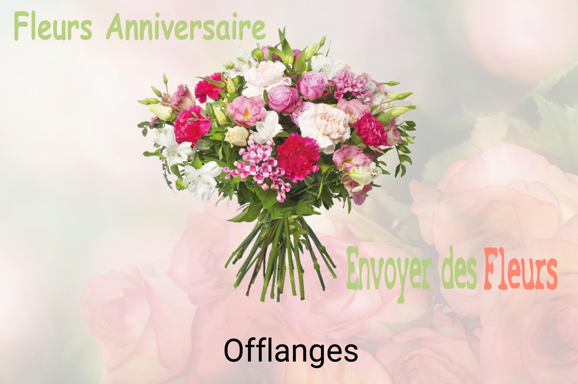 Bouquet de fleurs d’anniversaire livré à Offlanges